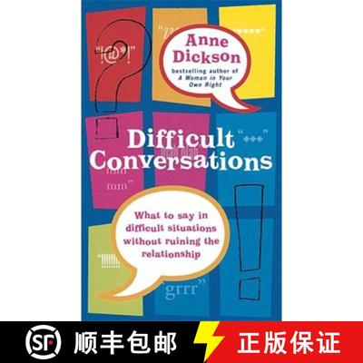 【3-4周达】Difficult Conversations: What to say in tricky situations without ruining the relationship [9780749926755]