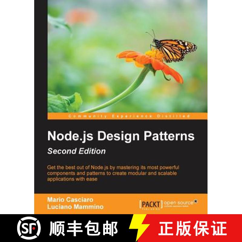 预订 Node.js Design Patterns - Second Edition: Master best practices to build modular and scalable se... [9781785885587]