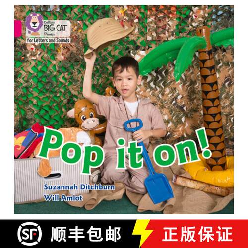 【3-4周达】Pop it on!: Band 01b/Pink B [9780008379551]