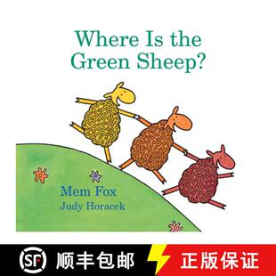 【3-4周达】Where Is the Green Sheep? (padded board book) [9781328482662]