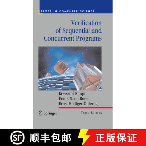 【3-4周达】精装 Verification of Sequential and Concurrent Programs (Third Edition 2009) [9781848827448]