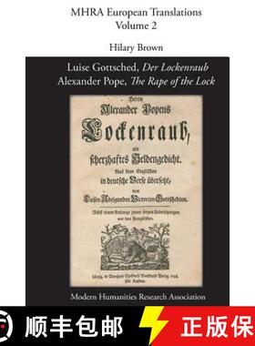 【3-4周达】Luise Gottsched, 'Der Lockenraub' / Alexander Pope, 'The Rape of the Lock' [9780947623845]