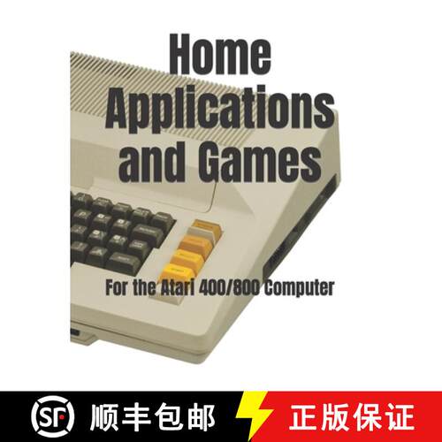 【3-4周达】Home Applications and Games: for the Atari 400/800 Computer [9780934523066]