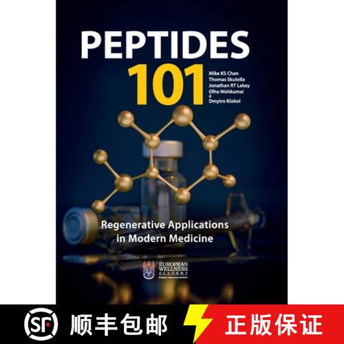 【3-4周达】精装 PEPTIDES 101 - Regenerative Applications in Modern Medicine [9781662971921]