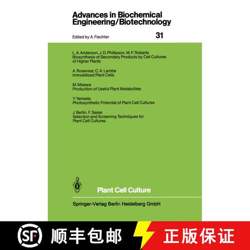 【3-4周达】Plant Cell Culture (Softcover reprint of the original 1st ed. 1985) [9783662152676]