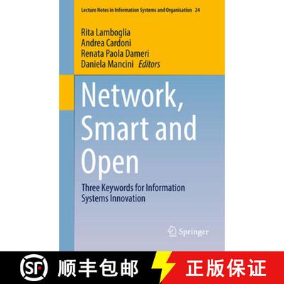 【3-4周达】Network, Smart and Open : Three Keywords for Information Systems Innovation (1st ed. 2018) [9783319626352]