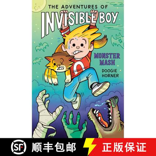 【3-4周达】The Adventures of Invisible Boy: Monster Mash: A Graphic Novel [9780593532751]