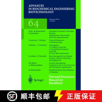 【3-4周达】Thermal Biosensors Bioactivity Bioaffinity (Softcover reprint of the original 1st ed. 1999) [9783662147276]