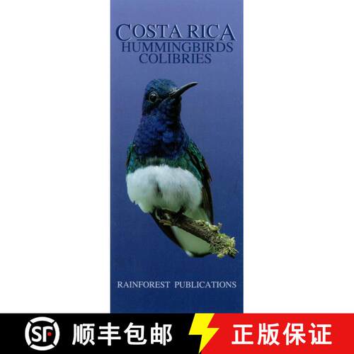 【3-4周达】Costa Rica: Hummingbirds / Colibries [English / Spanish] [9781888538502]