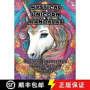 Whimsical 9781088267271 Mystical Artistic Expressions Mandalas 4周达 Unicorn Wonder