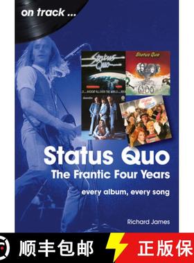 【3-4周达】Status Quo - The Frantic Four Years: Every Album, Every Song [9781789521603]