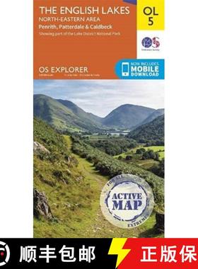 【3-4周达】English Lakes North-Eastern Area: Penrith, Patterdale & Caldbeck [9780319475850]