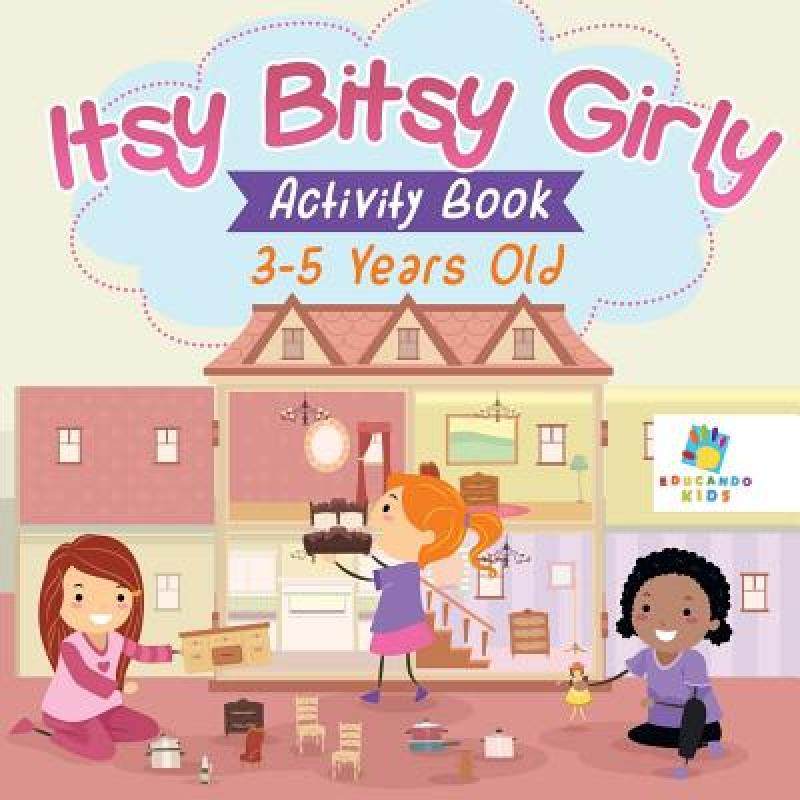 【4周达】itsy bitsy girly activity book 3-5 years old