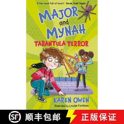 【3-4周达】Major and Mynah: Tarantula Terror [9781915444431]