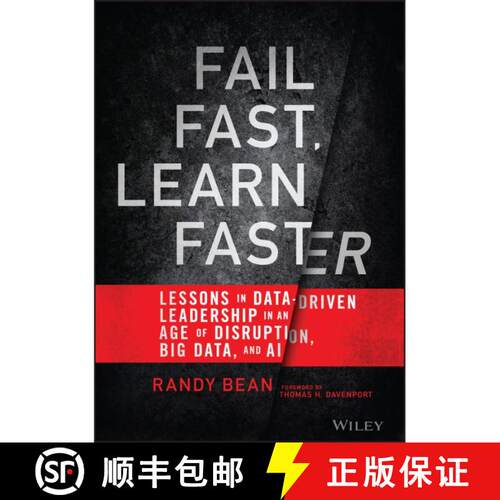 【3-4周达】精装 Fail Fast, Learn Faster - Lessons in Data-Driven Leadership in an Age of Disruption, ... [9781119806226]