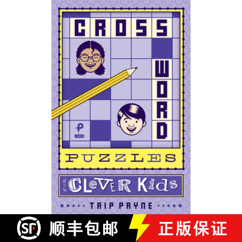 【3-4周达】Crossword Puzzles for Clever Kids: Volume 1 [9781454924821]