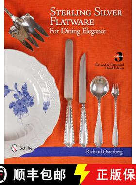 【3-4周达】Sterling Silver Flatware for Dining Elegance [9780764339394]