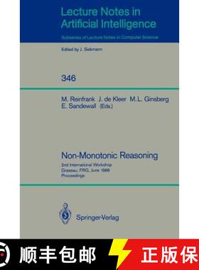 【3-4周达】Non-Monotonic Reasoning : 2nd International Workshop, Grassau, FRG, June 13-15, 1988. Proc... [9783540507017]