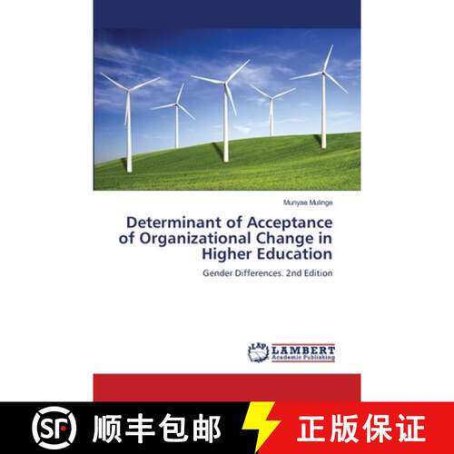 预订 Determinant of Acceptance of Organizational Change in Higher Education [9786208470357]