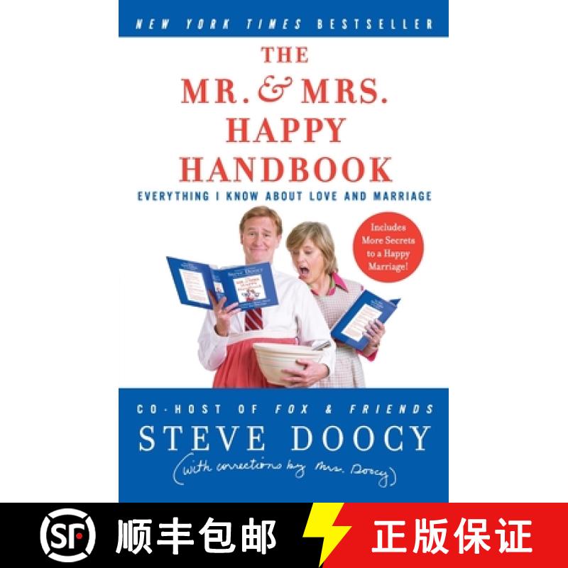 【3-4周达】The Mr. & Mrs. Happy Handbook: Everything I Know about Love and Marriage (with Corrections... [9780060854065]
