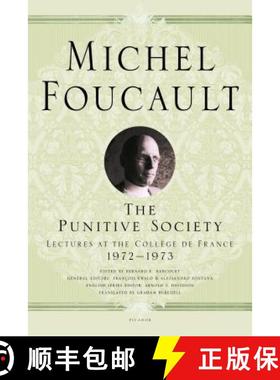 【3-4周达】The Punitive Society: Lectures at the Collège de France, 1972-1973 [9781250183934]