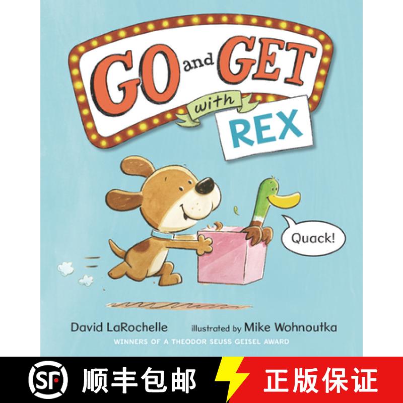【3-4周达】Go and Get with Rex: (An Alphabet Game Story and Creative Letter Hunt Book for Reading Rea... [9781536222067]
