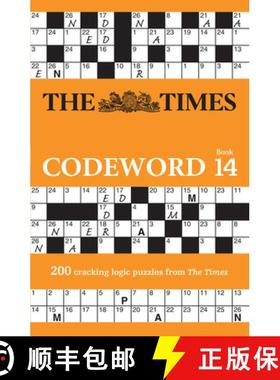 【3-4周达】The Times Codeword Book 14: 200 Cracking Logic Puzzles from the Times [9780008535933]