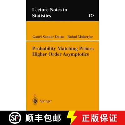 【3-4周达】Probability Matching Priors: Higher Order Asymptotics [9780387203294]