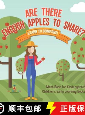 【3-4周达】Are There Enough Apples to Share? Learn to Compare! Math Book for Kindergarten | Children'... [9798869419606]