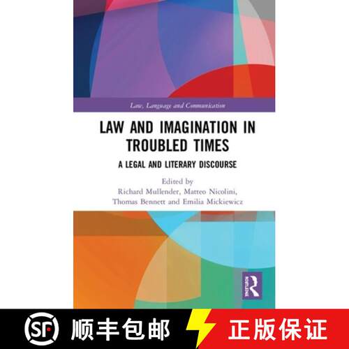 【3-4周达】精装 Law and Imagination in Troubled Times: A Legal and Literary Discourse [9780367344115]