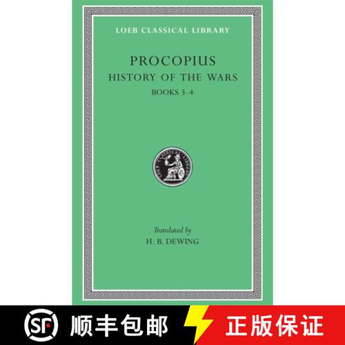 【3-4周达】精装 History of the Wars, Volume II: Books 3–4 - The Vandalic War [9780674990906]