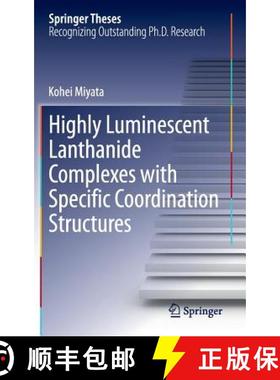 【3-4周达】Highly Luminescent Lanthanide Complexes with Specific Coordination Structures [9784431549437]