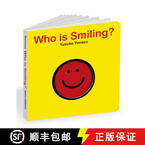 【3-4周达】精装 Who is Smiling?: An Interactive Book of Smiling Faces [9789888341030]