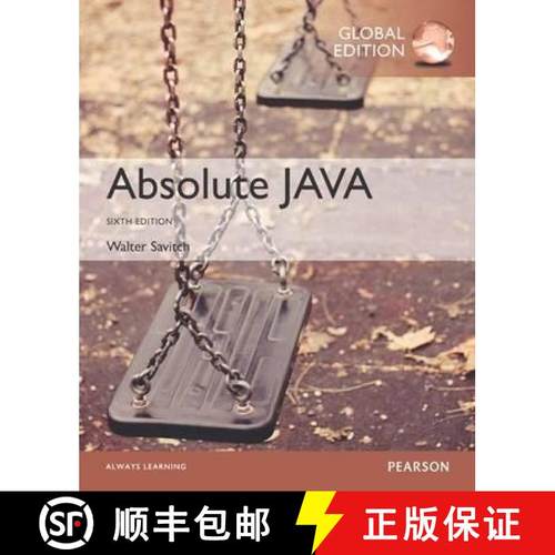【3-4周达】Absolute Java, Global Edition [9781292109220]