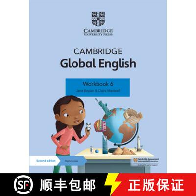 【3-4周达】Cambridge Global English Workbook 6 with Digital Access (1 Year) : for Cambridge Primary E... [9781108810906]