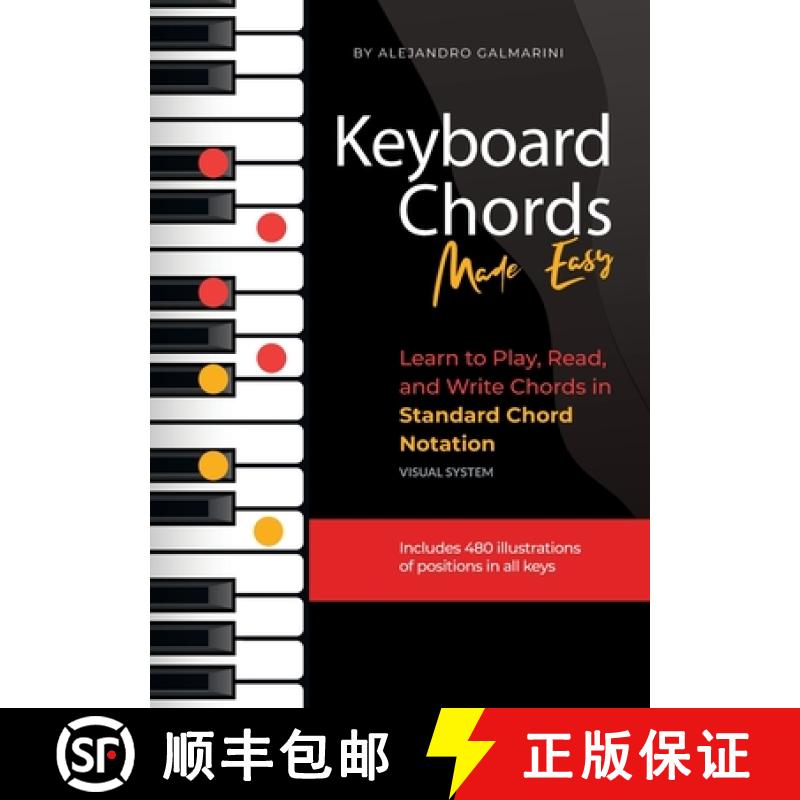 【3-4周达】Keyboard Chords Made Easy [9789878891316]