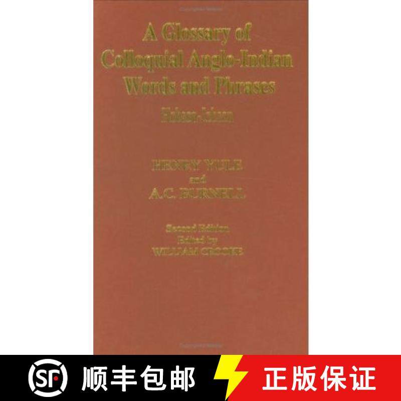 【3-4周达】Hobson-Jobson: Glossary of Colloquial Anglo-Indian Words And Phrases [9780700703210]