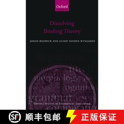 【3-4周达】精装 Dissolving Binding Theory [9780199691326]