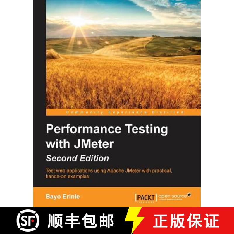 预订 Performance Testing with Jmeter - Second Edition [9781784394813]