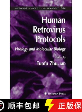 【3-4周达】Human Retrovirus Protocols : Virology and Molecular Biology [9781617375996]