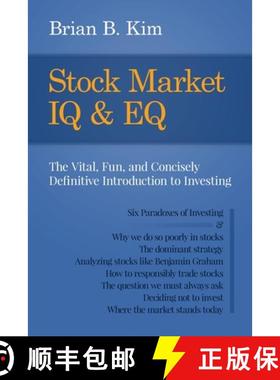 预订 Stock Market IQ & EQ: The Vital, Fun, and Concisely Definitive Introduction to Investing [9780990908920]