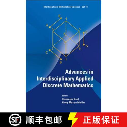 【3-4周达】精装 Advances In Interdisciplinary Applied Discrete Mathematics [9789814299145]