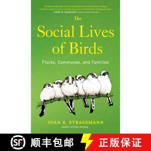 【3-4周达】精装 The Social Lives of Birds: Flocks, Communes, and Families [9780593853061]