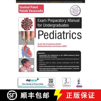 【3-4周达】Exam Preparatory Manual for Undergraduates: Pediatrics [9789354652974]