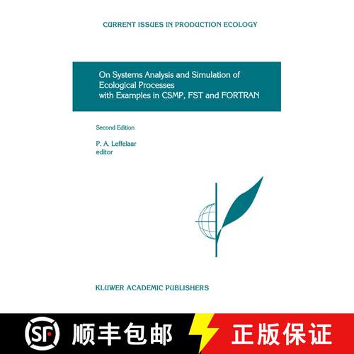 【3-4周达】On Systems Analysis and Simulation of Ecological Processes with Examples in CSMP, FST and ... [9780792355267]