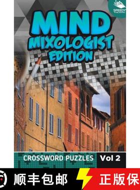 【3-4周达】Mind Mixologist Edition Vol 2 : Crossword Puzzles [9781682803783]