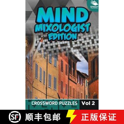 【3-4周达】Mind Mixologist Edition Vol 2 : Crossword Puzzles [9781682803783]