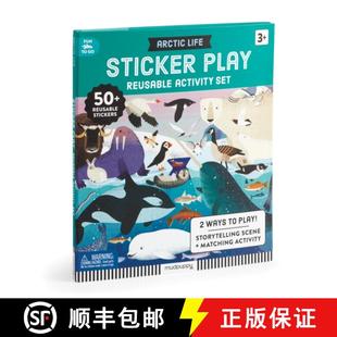 【3-4周达】Arctic Life Sticker Play Reusable Activity Set [9780735386501]