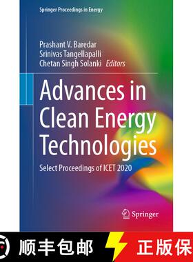 【3-4周达】Advances in Clean Energy Technologies : Select Proceedings of ICET 2020 [9789811602344]