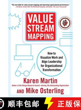现货 价值流动图 Value Stream Mapping: How to Visualize Work and Align Leadership for Organizational T... [9780071828918]